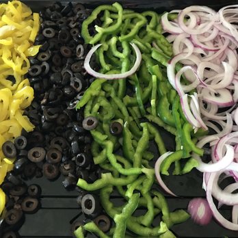Subway - a variety of vegetables on a tray - Sandwiches Near Me - West Branch, Michigan