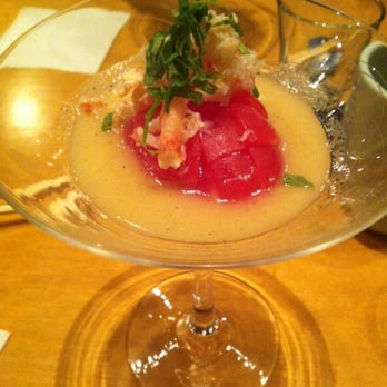 Asanebo - Tomato and crab meat 'salad' - Sushi Bars Near Me - Studio City, California