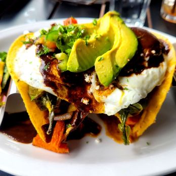 Egg River Cafe - Chili relleno tacos with mole. - Breakfast & Brunch Near Me - Hood River, Oregon Egg River Cafe - Chili relleno tacos with mole. - Breakfast & Brunch Near Me - Hood River, Oregon