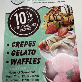 Hello Sweetness - Ice Cream & Frozen Yogurt Near Me - Tampa, Florida