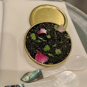 Solera - Caviar with a layer of cooked egg underneath - Lounges Near Me - Honolulu, Hawaii