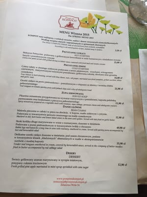 Menu photo 2 Restauracja Przepis Na Kompot Sochaczew, MZ Menu photo 2 Restauracja Przepis Na Kompot Sochaczew, MZ