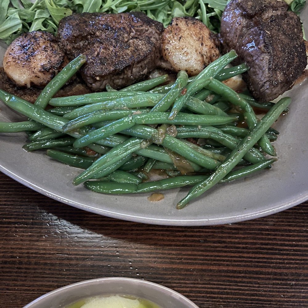 Briquette - District Tournedos (creole bordelaise sauce on the side) - Seafood Near Me - New Orleans, Louisiana Briquette - District Tournedos (creole bordelaise sauce on the side) - Seafood Near Me - New Orleans, Louisiana