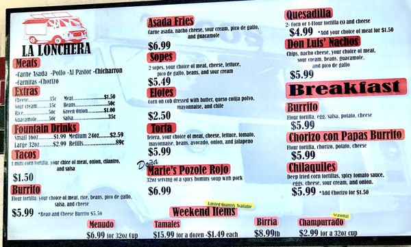 Menu photo 4 Carniceria La Carreta Bakersfield, CA Menu photo 4 Carniceria La Carreta Bakersfield, CA