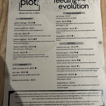 The Plot - Menu - Vegan Near Me - Costa Mesa, California The Plot - Menu - Vegan Near Me - Costa Mesa, California