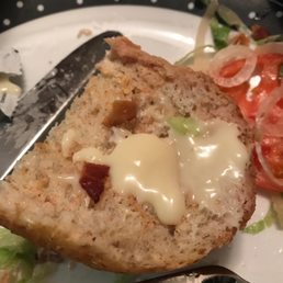 Spoiled mayo packets when asked for mayo in container. Horrible customer service Spoiled mayo packets when asked for mayo in container. Horrible customer service