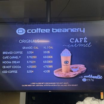Coffee Beanery - Take Out Only - menu - Coffee & Tea Near Me - Buffalo, New York