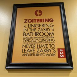 Zaxbys - Zaloittering