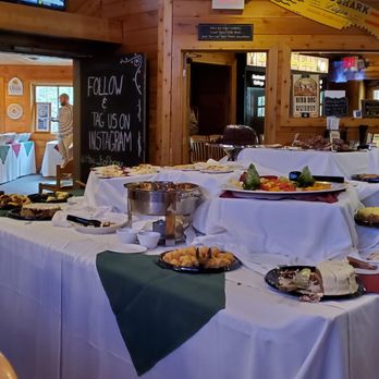Hofbrau - Desert and fruit table at all you can eat brunch! - American Near Me - Interlochen, Michigan
