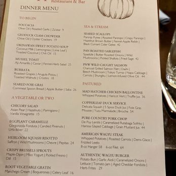 Copperleaf Restaurant & Bar - New American Near Me - SeaTac, Washington
