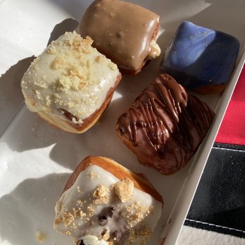 Darling Doughnuts - Cannoli, Lemon, Chocolate Cherry and Galaxy. - Donuts Near Me - Saratoga Springs, New York