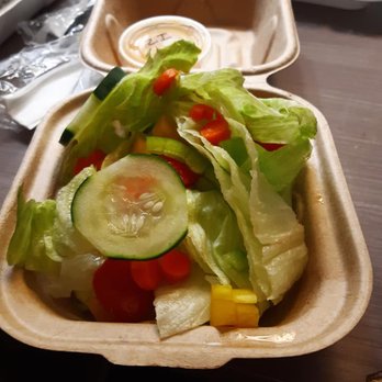 66 Chuck Wagon - a salad in a styrofoam container - Desserts Near Me - Moriarty, New Mexico