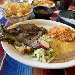Carne Asada Plate