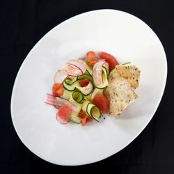 Harwigs - Cucumbers and Cured Salmon Salad