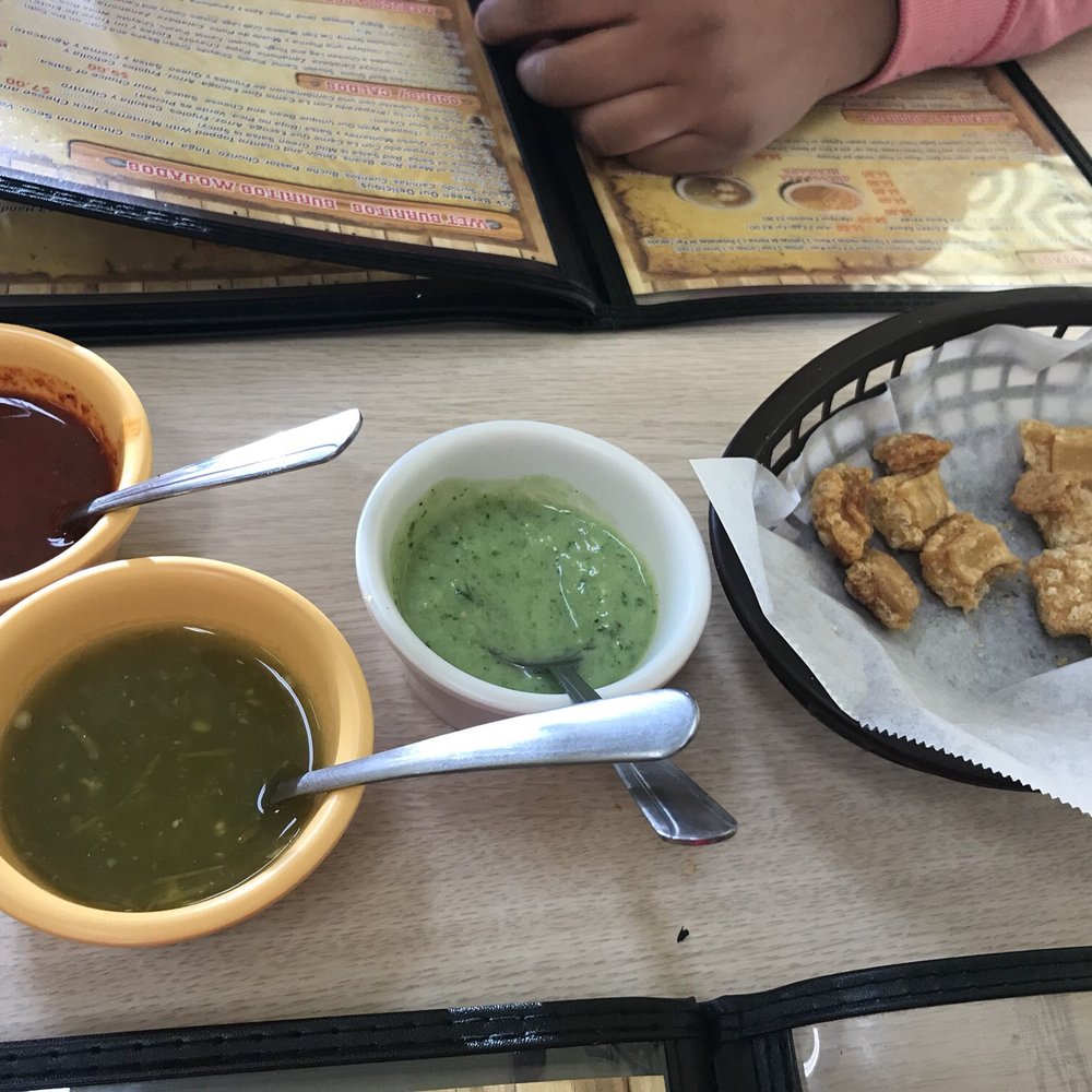 Chicharroland - Instead of chips and salsa they start you off with chicharron and salsa - Mexican Near Me - Los Angeles, California