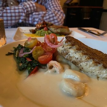 Detente - Roasted Cod with shrimp and gnocchi - Wine Bars Near Me - Edgartown, Massachusetts