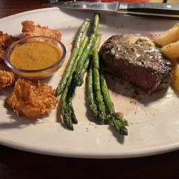 Filet Mignon and Coconut Shrimp
