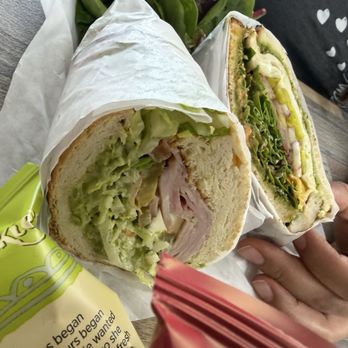 Woods Deli - El Chavo and Chicken Pesto chefs special style which adds arugula and pepperoncinis - Sandwiches Near Me - Huntington Park, California
