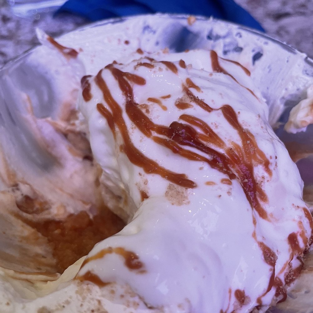 Oceano - Banana Carmel trifle - Seafood Near Me - Reno, Nevada Oceano - Banana Carmel trifle - Seafood Near Me - Reno, Nevada