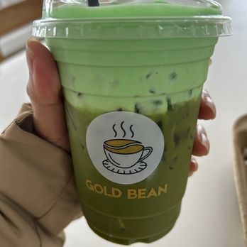 Gold Bean Cafe - Pandan Matcha - Coffee & Tea Near Me - San Leandro, California