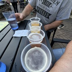 Looking Glass Brewing Co - Our flight
