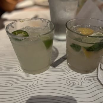 Pure Taqueria - a close up of two glasses of water - Mexican Near Me - Atlanta, Georgia Pure Taqueria - a close up of two glasses of water - Mexican Near Me - Atlanta, Georgia