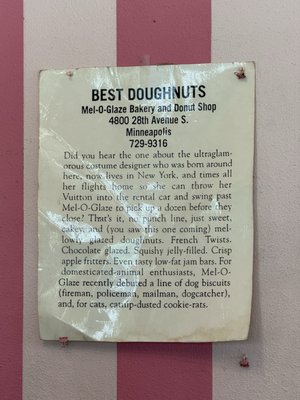 Mel-O-Glaze Bakery by null