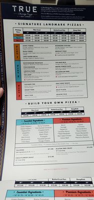 Menu photo 7 Vero Chicago Pizza Gilbert, AZ