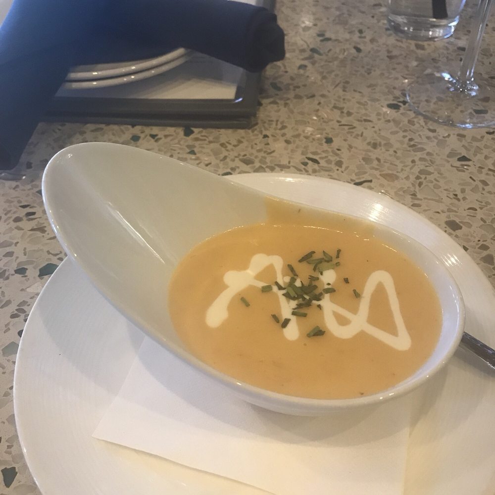 High Tide - Lobster Bisque ... pretty tasty but I don't believe it's homemade - Seafood Near Me - Gilbert, Arizona High Tide - Lobster Bisque ... pretty tasty but I don't believe it's homemade - Seafood Near Me - Gilbert, Arizona