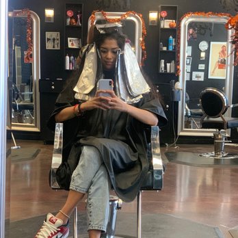 Pin Curlz Parlor - foils. they got a little heavy not gonna lie lol - Hair Extensions Near Me - Surprise, Arizona