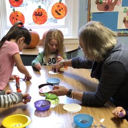 Crofton Nursery School - Our 4s teacher, Mrs. Scott-Kem
