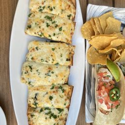 Loaded cheesy bread Loaded cheesy bread
