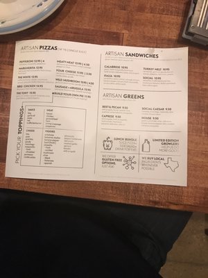 Menu photo 7 Social Pie Dallas, TX