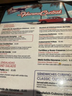 Menu photo 2 Havana Central Garden City, NY