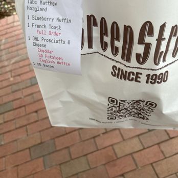 Greenstreet Cafe - My takeout order - Breakfast & Brunch Near Me - Miami, Florida