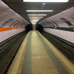 Kinning Park Subway Station - O is for...only me here! #YelpersLoveGlasgow #yelpglasgow