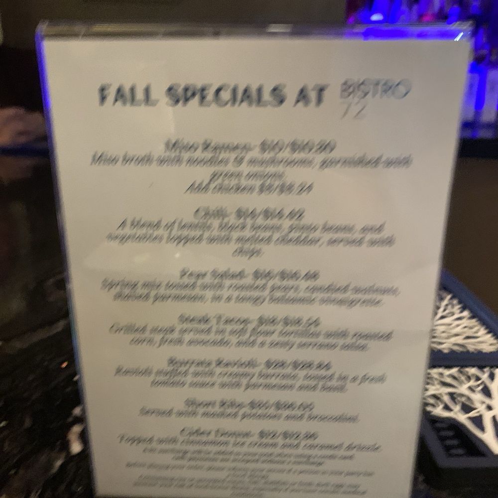 Bistro 72 - Menu - American Near Me - Riverhead, New York Bistro 72 - Menu - American Near Me - Riverhead, New York