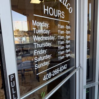 Senor Taco Taqueria - Store hours - Tacos Near Me - San Jose, California