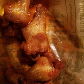 Wingstop - Dry, no sauce nasty wings from Wing Stop - Chicken Wings Near Me - Cypress, California