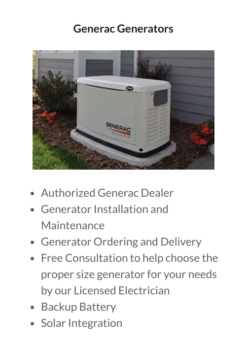 Slide of Intensity Electrical Service