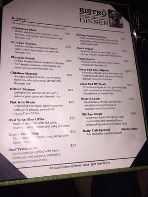Menu photo 5 Rancho Santa Fe Bistro Rancho Santa Fe, CA Menu photo 5 Rancho Santa Fe Bistro Rancho Santa Fe, CA
