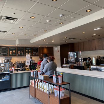 Starbucks - Inside- register and bar - Coffee & Tea Near Me - Ridgewood, New York