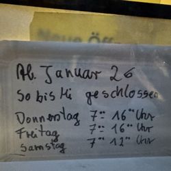 Bäckerei Matthes - Öffnungszeiten