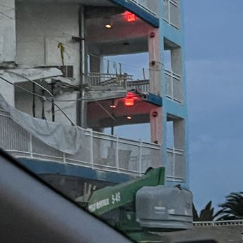 Chateau Mar Beach Resort - The hotel is under a major construction plus pool was closed looked like a swamp. Great location and views but very run down. - Hotels Near Me - Ormond Beach, Florida