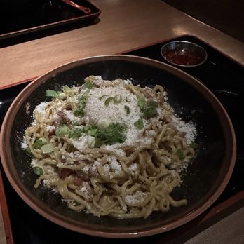 RAMEN-SAN - Carbonara - seasonal special - Ramen Near Me - Chicago, Illinois