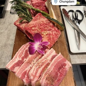 Chungdam - The quality of meat is phenomenal. Love everything about this place : atmosphere, food ... - Korean Near Me - Santa Clara, California