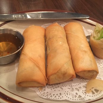 Ubon Thai Kitchen - Veggie egg rolls! Mmmmm crunch in my mouth. - Thai Near Me - Torrance, California