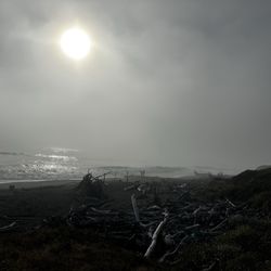Santa Rosa Creek Beach - Sunset where are you ?