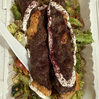 UR Mediterranean Restaurant - Lamb Shish Kabob Over salad - Mediterranean Near Me - Beaverton, Oregon UR Mediterranean Restaurant - Lamb Shish Kabob Over salad - Mediterranean Near Me - Beaverton, Oregon