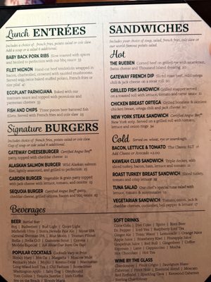 Menu photo 4 Gateway Restaurant & Lodge Three Rivers, CA Menu photo 4 Gateway Restaurant & Lodge Three Rivers, CA